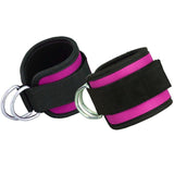 1 Pair Crossfit Ankle Cuffs Resistance Bands