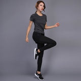 Yoga Fitness Shirt+Leggings Set