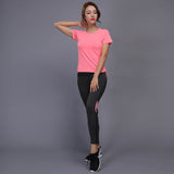 Yoga Fitness Shirt+Leggings Set