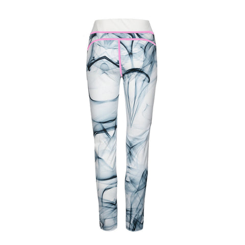 Women Mid Waist Elastic Leggings