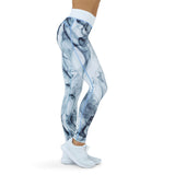Women Mid Waist Elastic Leggings