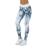 Women Mid Waist Elastic Leggings