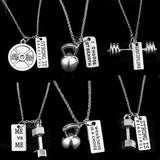 Assorted Crossfit Pendants with Chain