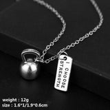 Assorted Crossfit Pendants with Chain
