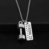 Assorted Crossfit Pendants with Chain